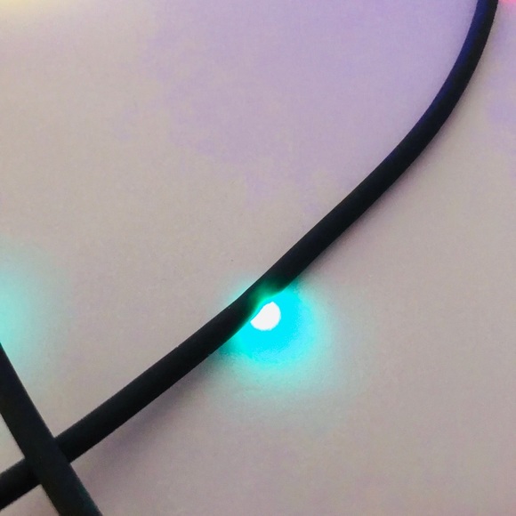 Light up Illuminated iPhone compatible Charge LED Voice 8 pin Charge Cord - Picture 14 of 16